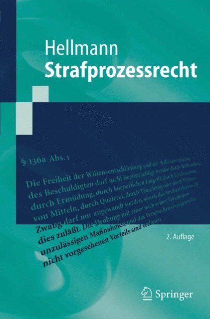 Uwe Hellmann - Strafprozessrecht, E-bok