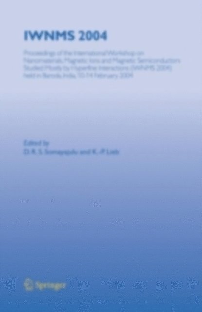K.-P. Lieb, D.R.S. Somayajulu - IWNMS 2004, E-bok. Tillgänglighet: Lägg i varukorg