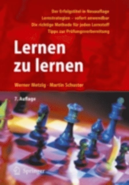 Martin Schuster, Werner Metzig - Lernen zu lernen, E-bok
