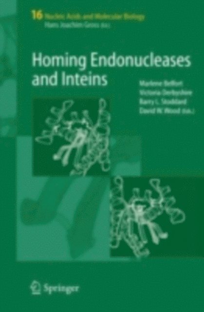 Vicky Derbyshire, David W. Wood, Barry L. Stoddard, Marlene Belfort - Homing Endonucleases and Inteins, E-bok