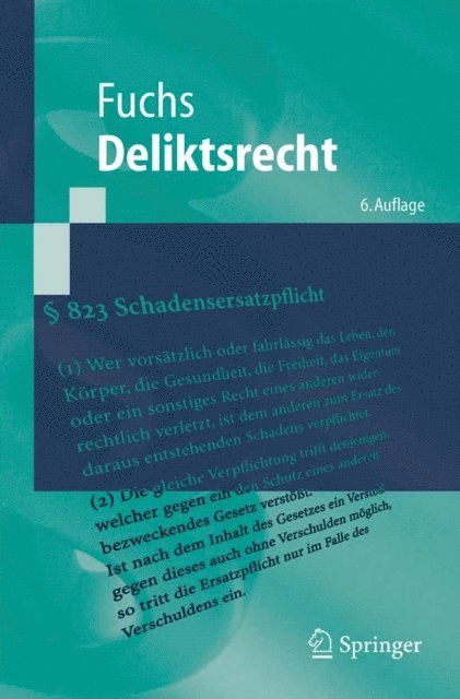 Maximilian Fuchs - Deliktsrecht, E-bok