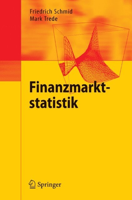 Mark Matthias Trede, Friedrich Schmid - Finanzmarktstatistik, E-bok