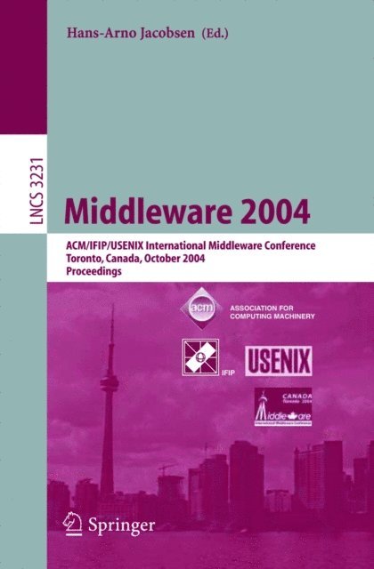 Hans-Arno Jacobsen - Middleware 2004, E-bok