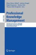 Professional Knowledge Management