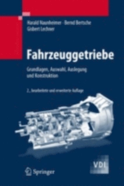 Harald Naunheimer, Gisbert Lechner - Fahrzeuggetriebe, E-bok
