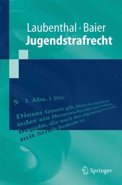 Helmut Baier, Klaus Laubenthal - Jugendstrafrecht, E-bok