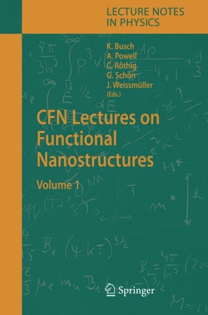 Jorg Weissmuller, Gerd Schon, Christian Rothig, Annie K. Powell, Kurt Busch - CFN Lectures on Functional Nanostructures, E-bok