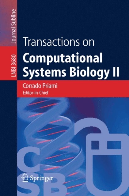 Alexander Zelikovsky - Transactions on Computational Systems Biology II, E-bok