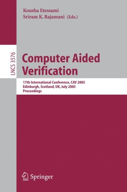 Sriram K. Rajamani, Kousha Etessami - Computer Aided Verification, E-bok