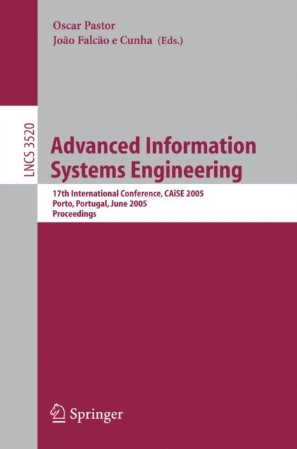 Joao Falcao e Cunha, Oscar Pastor - Advanced Information Systems Engineering, E-bok