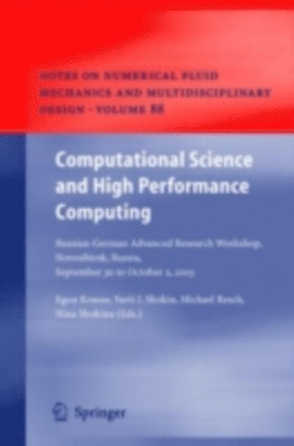 Nina Shokina, Yurii I. Shokin, Egon Krause - Computational Science and High Performance Computing, E-bok