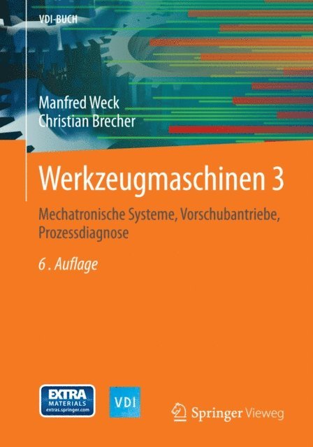Manfred Weck - Werkzeugmaschinen 3, E-bok