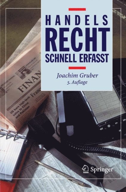 Joachim Gruber - Handelsrecht - Schnell erfasst, E-bok