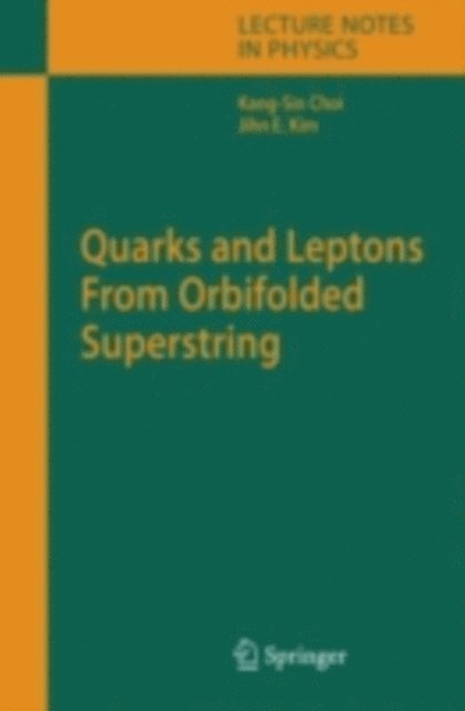 Jihn E. Kim, Kang-Sin Choi - Quarks and Leptons From Orbifolded Superstring, E-bok