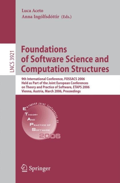 Anna Ingolfsdottir, Luca Aceto - Foundations of Software Science and Computational Structures, E-bok