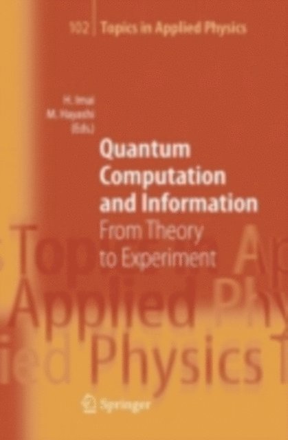 Masahito Hayashi, Hiroshi Imai - Quantum Computation and Information, E-bok