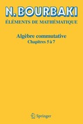 Algbre commutative