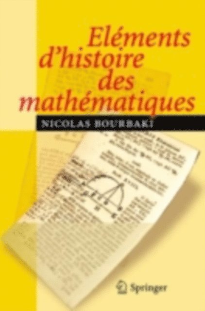 N. Bourbaki - Eléments d'histoire des mathématiques, E-bok