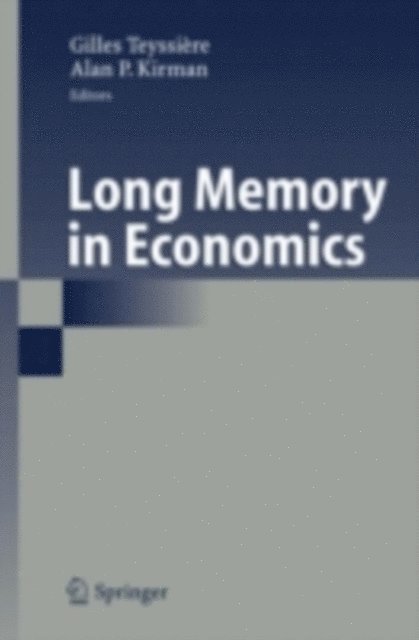Alan P. Kirman, Gilles Teyssiere - Long Memory in Economics, E-bok