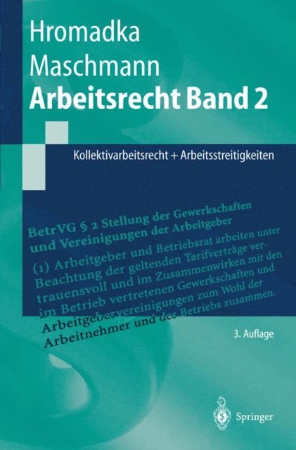 Frank Maschmann, Wolfgang Hromadka - Arbeitsrecht Band 2, E-bok