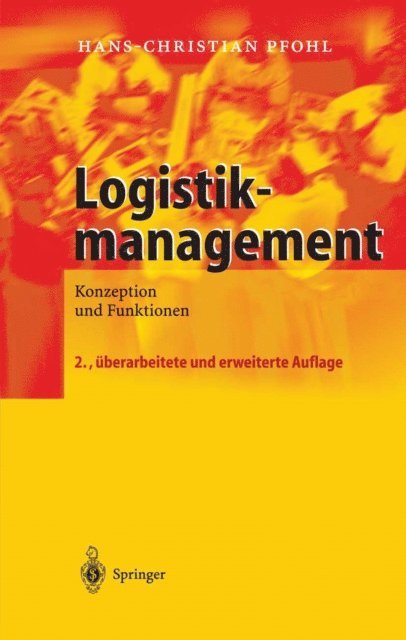 Hans-Christian Pfohl - Logistikmanagement, E-bok