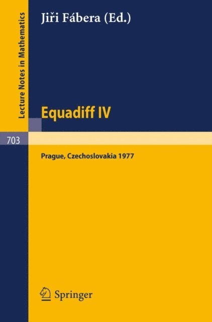 J. Fabera - Equadiff IV, E-bok