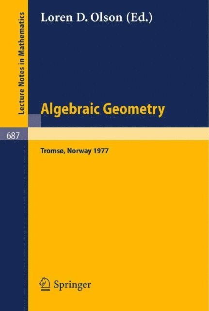 L. D. Olson - Algebraic Geometry, E-bok