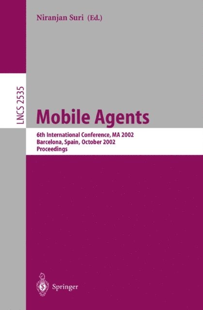 Niranjan Suri - Mobile Agents, E-bok