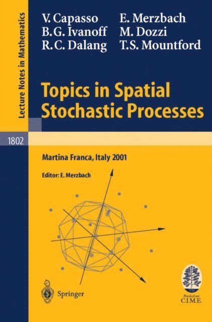 Thomas Mountford, Robert Dalang, Marco Dozzi, B. Gail Ivanoff, Ely Merzbach, Vincenzo Capasso, Ely Merzbach - Topics in Spatial Stochastic Processes, E-bok