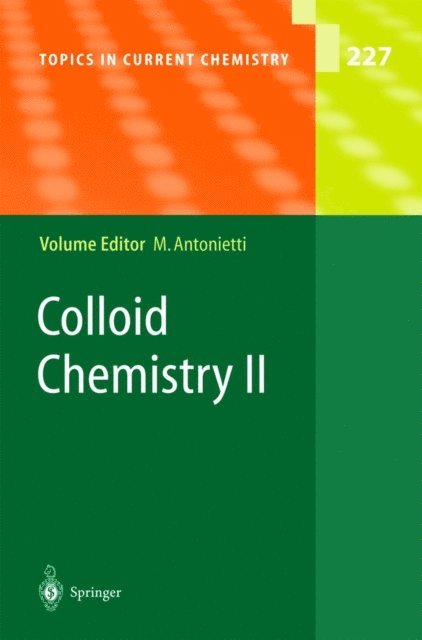 Markus Antonietti - Colloid Chemistry II, E-bok