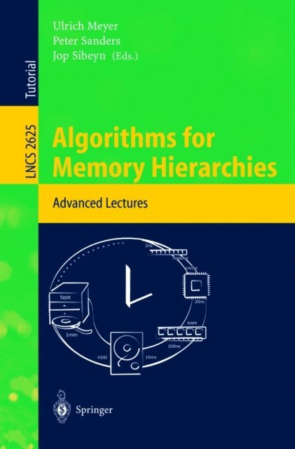Jop Sibeyn, Peter Sanders, Ulrich Meyer - Algorithms for Memory Hierarchies, E-bok