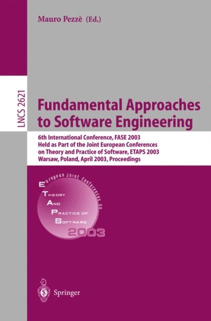 Mauro Pezze - Fundamental Approaches to Software Engineering, E-bok