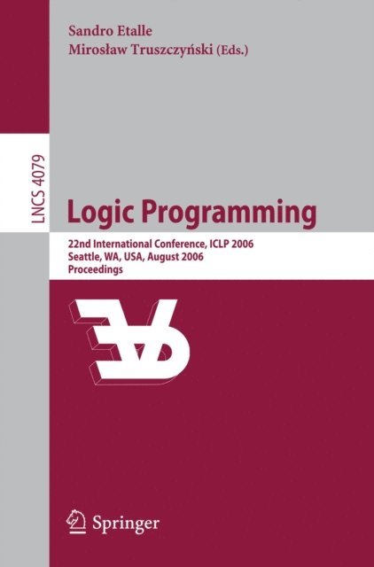 Miroslav Truszczynski, Sandro Etalle - Logic Programming, E-bok