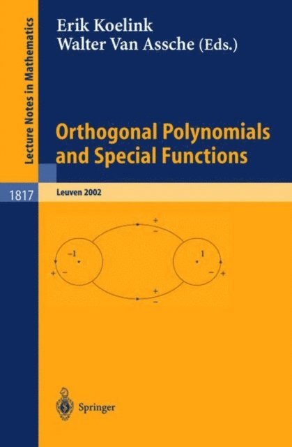 Walter Van Assche, Francisco Marcellan - Orthogonal Polynomials and Special Functions, E-bok