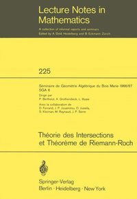 Théorie des Intersections et Théoräme de Riemann-Roch
