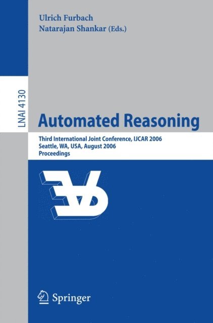 Natarajan Shankar, Ulrich Furbach - Automated Reasoning, E-bok