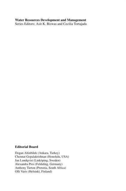 Cecilia Tortajada, Asit K. Biswas - Impacts of Megaconferences on the Water Sector, E-bok