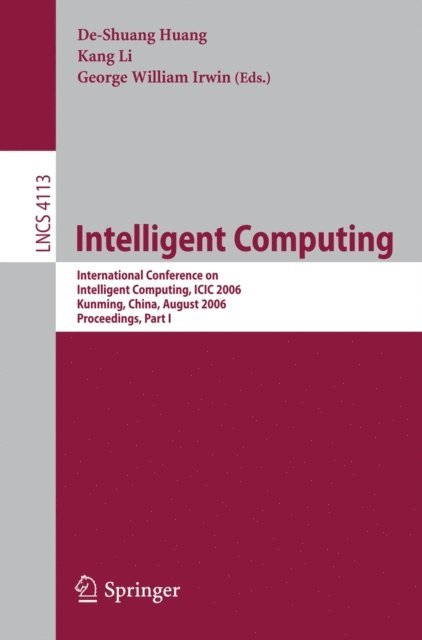 George William Irwin, De-Shuang Huang - Intelligent Computing, E-bok