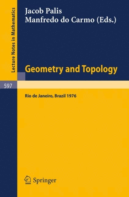 Manfredo DoCarmo, Jacob Palis - Geometry and Topology, E-bok