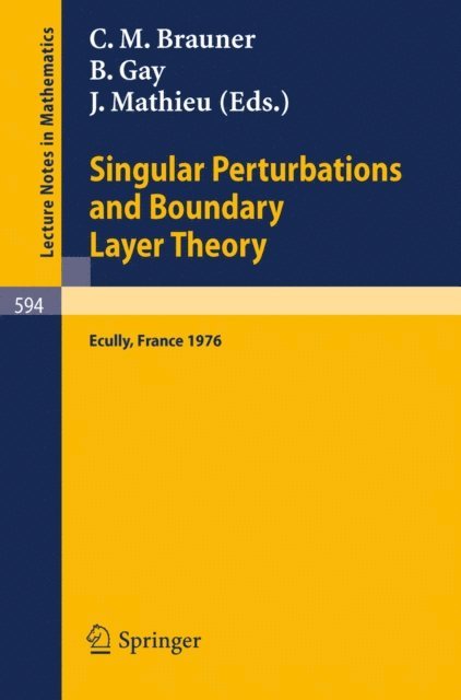 J. Mathieu, B. Gay, C.M. Brauner - Singular Perturbations and Boundary Layer Theory, E-bok