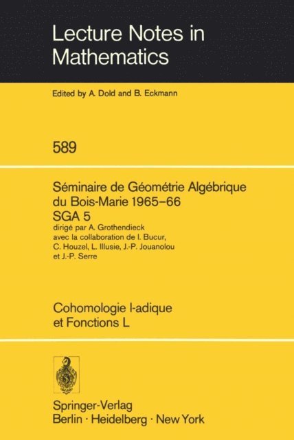 Luc Illusie - Cohomologie l-adique et Fonctions L, E-bok