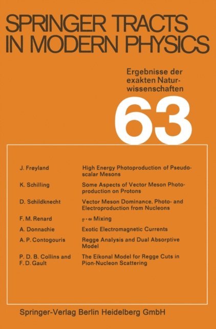 Ulrike Woggon, Peter Wolfle, Joachim E. Trumper, William C. Stwalley, Frank Steiner, Thomas Muller, Johann Kuhn, Atsushi Fujimori, Gerhard Hohler - Photon-Hadron Interactions II, E-bok