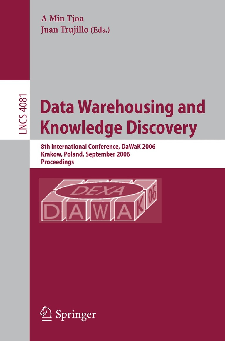 A Min Tjoa - Data Warehousing and Knowledge Discovery, Häftad