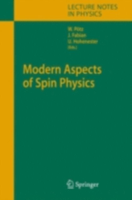 Ulrich Hohenester, Jaroslav Fabian, Walter Potz - Modern Aspects of Spin Physics, E-bok