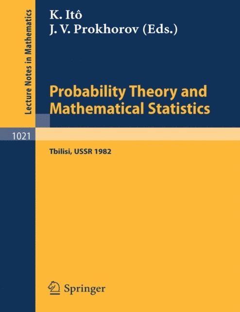 J.V. Prokhorov, K. Ito - Probability Theory and Mathematical Statistics, E-bok