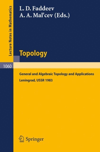 A.A. Mal'cev, L.D. Faddeev - Topology, E-bok