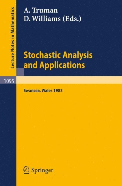 D. Williams, A. Truman - Stochastic Analysis and Applications, E-bok