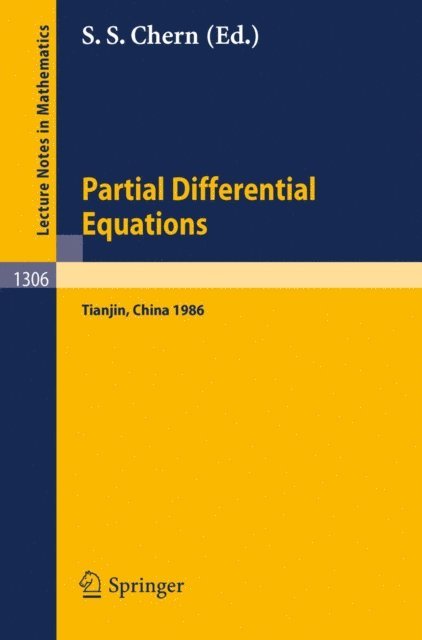 Shiing-shen Chern - Partial Differential Equations, E-bok