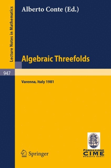 Alberto Conte - Algebraic Threefolds, E-bok