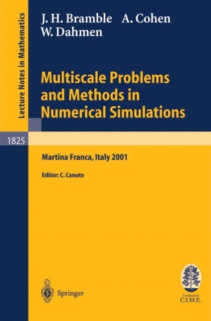 Wolfgang Dahmen, Albert Cohen, James H. Bramble, Claudio Canuto - Multiscale Problems and Methods in Numerical Simulations, E-bok